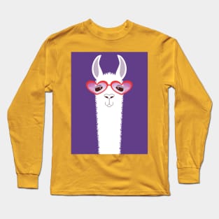 SUMMERTIME LLAMA #1 Long Sleeve T-Shirt